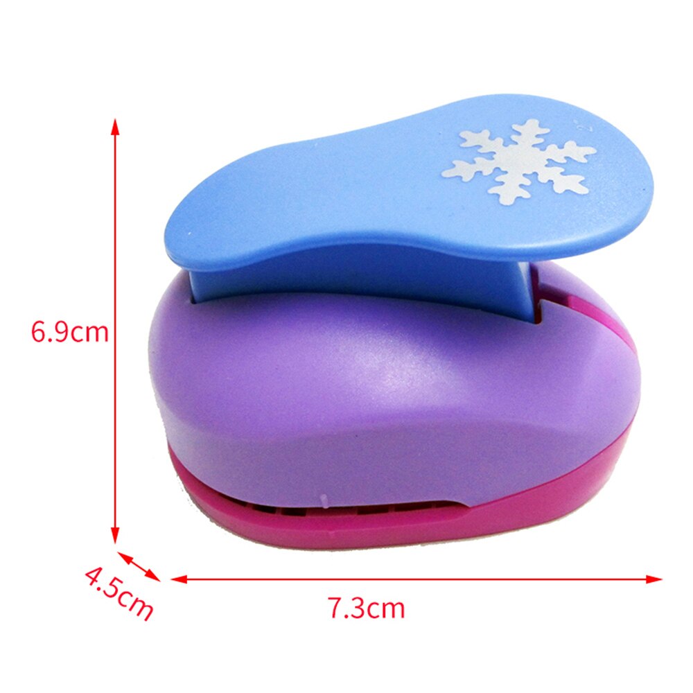 Mini Paper Craft Puncher Hole Punch Shaper Lovely Embossed Patterns For DIY Kids Artwork Greeting Card 1Pc Random Color