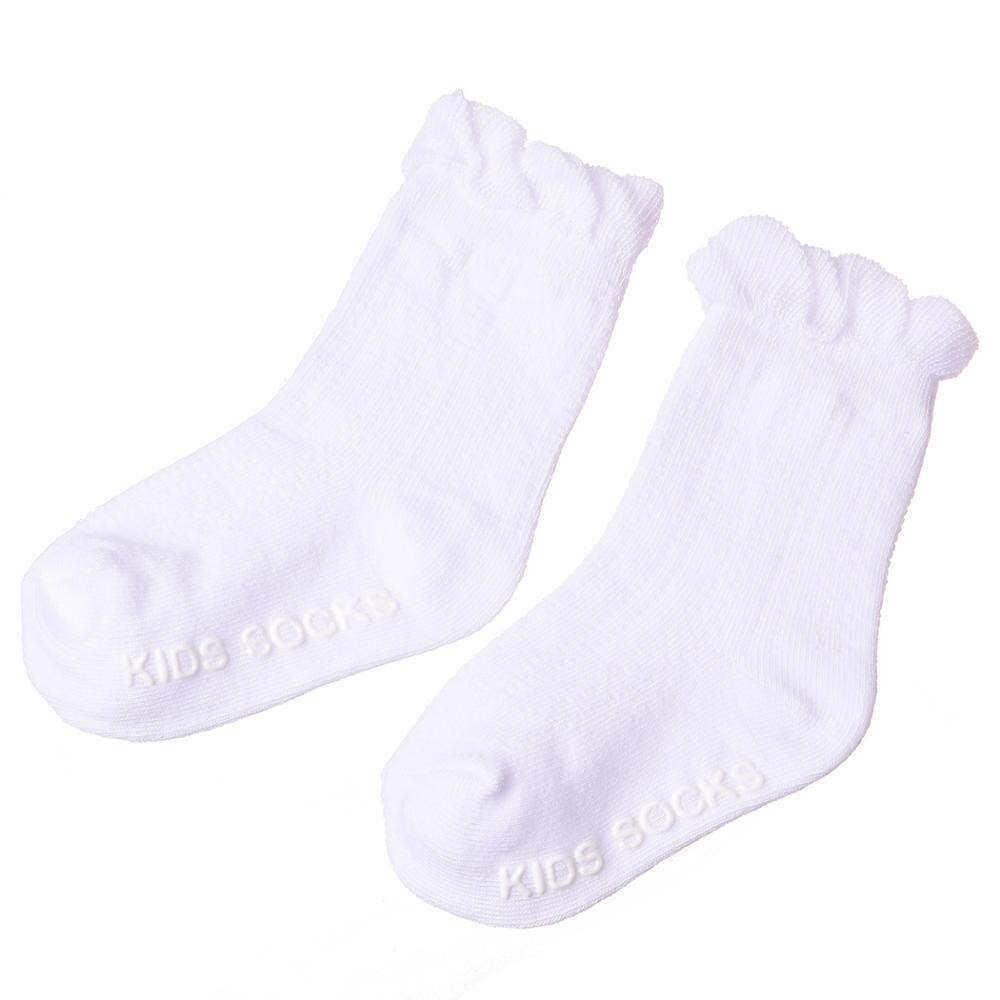 Cartoon Leuke Oren Dier Patroon Babysokjes Kid Cloting Accessoires katoen Anti Slip Sokken Baby Voor Jongen Meisje 0 2 jaar: Grijs
