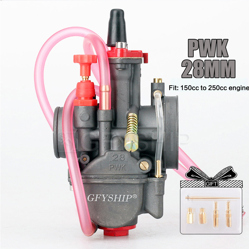 Carburateur universel pour Mikuni Dellorto Koso, à réaction puissante, 24/26/28/30/32/34MM, 250/350cc PWK