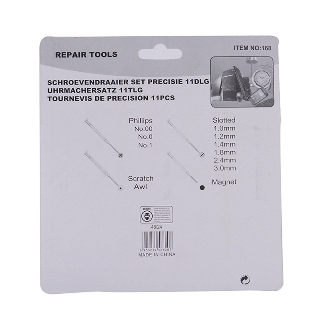 Horloge Schroevendraaier Horloges Gereedschap Reparatie Kit Klok Multi Size Precisie Horloge Sieraden Glazen Reparaties Dagelijkse Huishoudelijke Tool Set