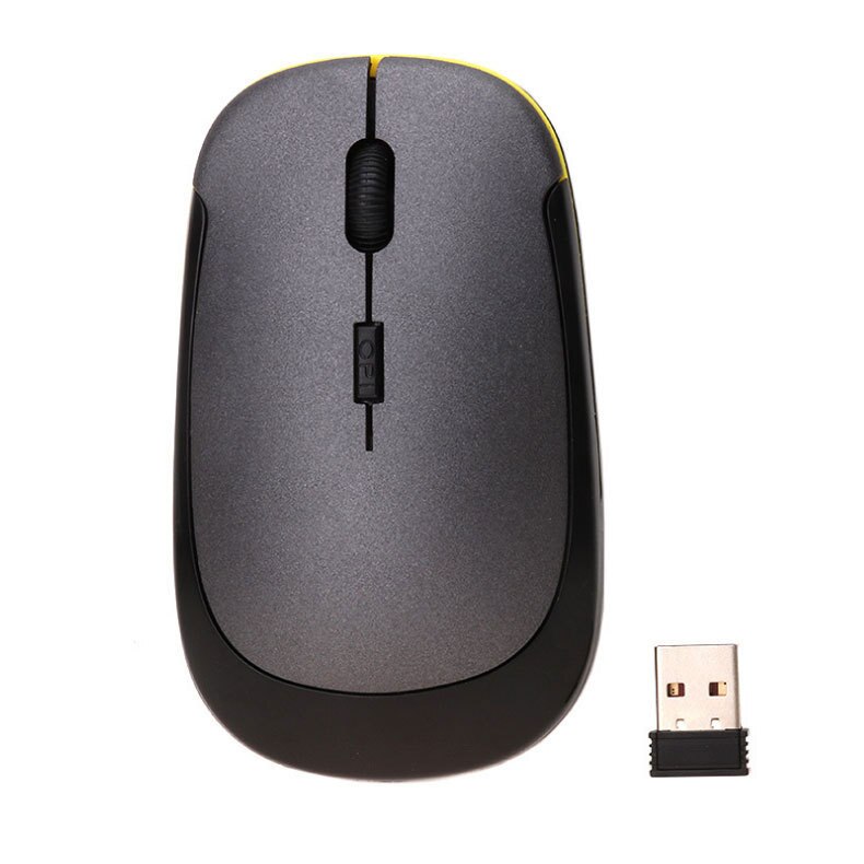 2.4G Mini Draadloze Muis Draagbare Ultra-Dunne Optische Muis Ergonomische Computer Muis 1600Dpi Business Muis Gaming Muis voor Pc