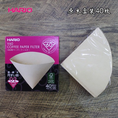 Japan imports coffee filter paper V60 hand coffee dripping coffee filter paper VCF-02/V02: 4