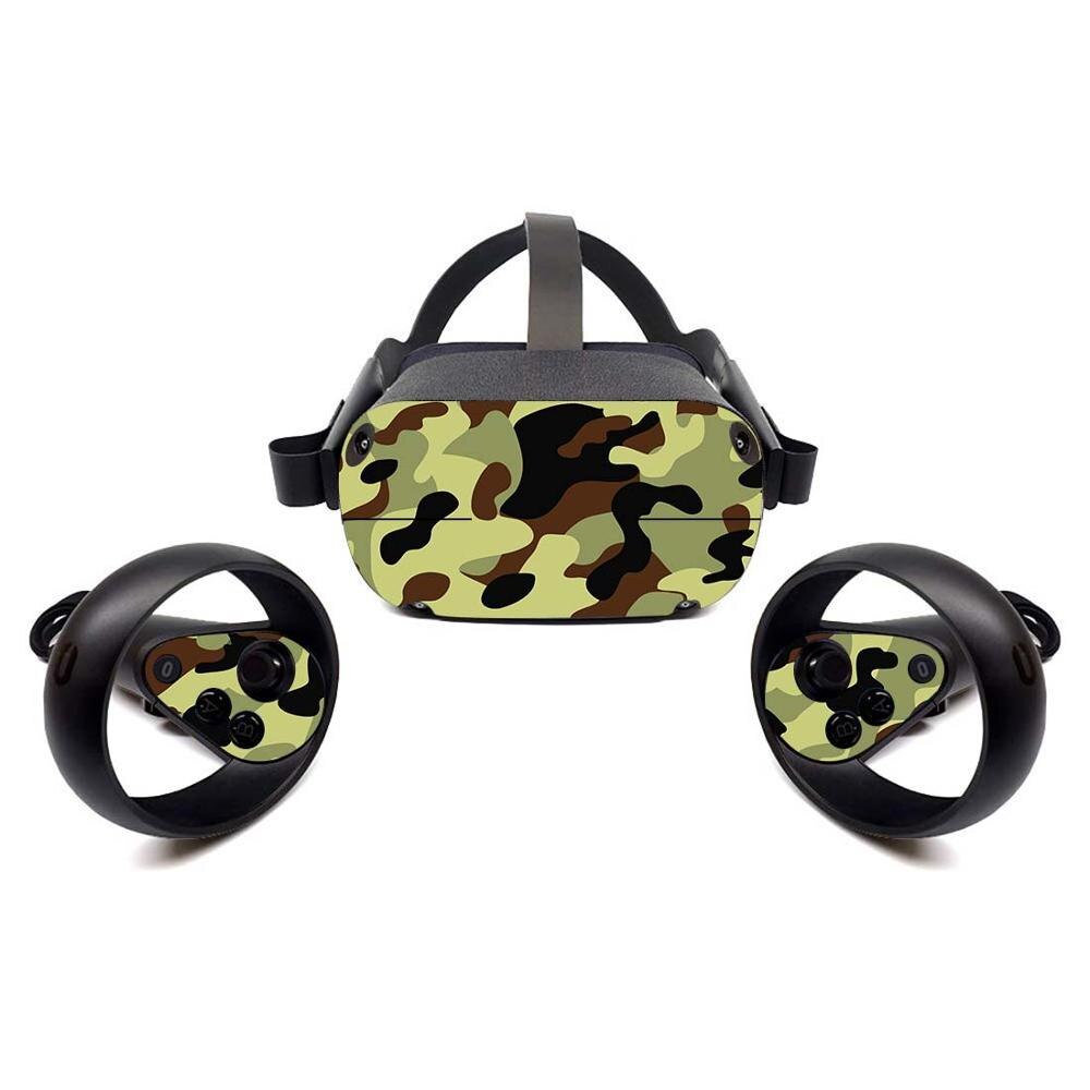 Cool Camouflage Camo Vinyl decal Skin Sticker for Oculus Quest VR glasses