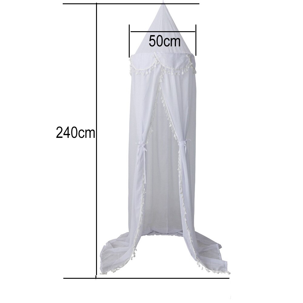 Hängen Baby Bett Moskito Net Vorhang Zelt Baby Krippe Netting Runde Hing Kinder Baldachin Zelt Kinder Zimmer Dekor Bett Moskito net