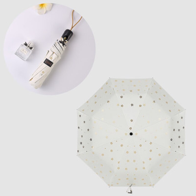 Waterproof Rain Umbrella Automatic Folding Sun Women UV Protection Novelty Sakura Umbrellas Lightweight Girl Modis 40YS082: Style 1