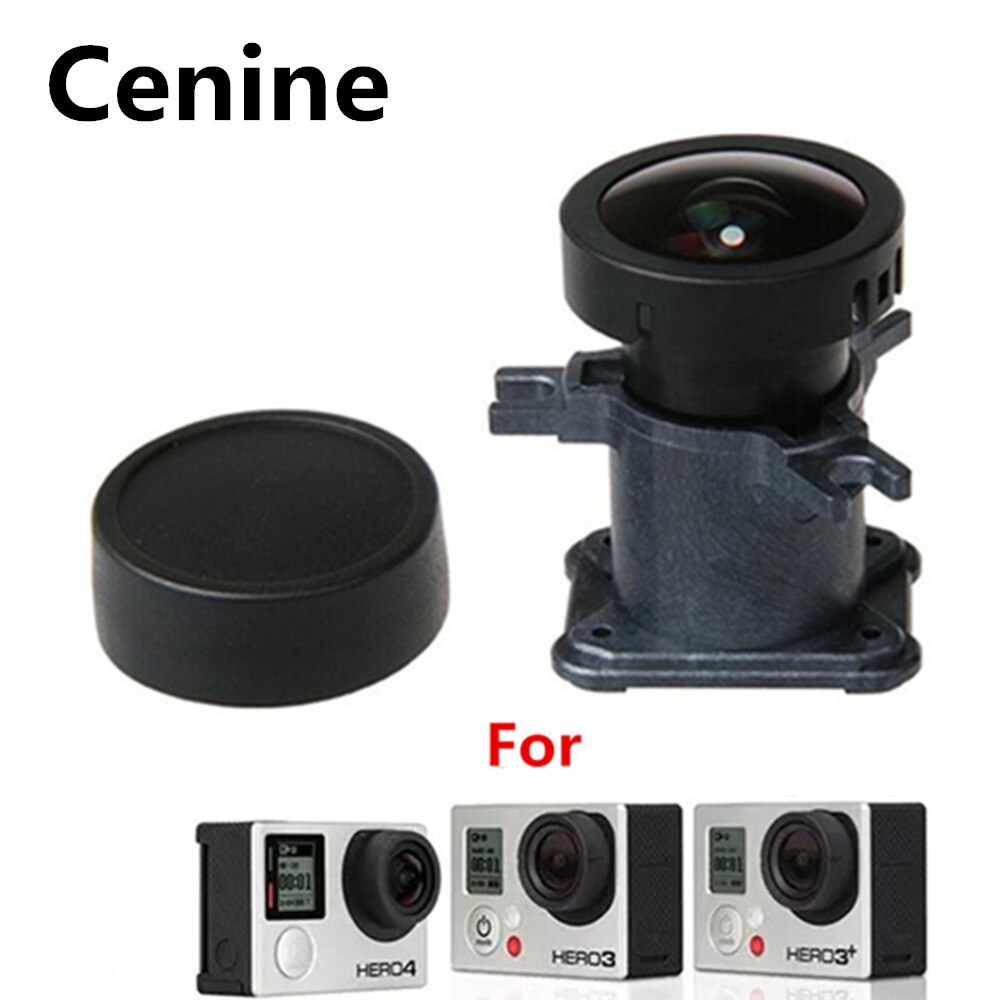 Go Pro 4 12Mp 150 Graden Ir Lens Voor Gopro Hero 4 3 3 + Actie Camera Accessoires Ultra Brede hoek Glazen Lens Vervanging Kit