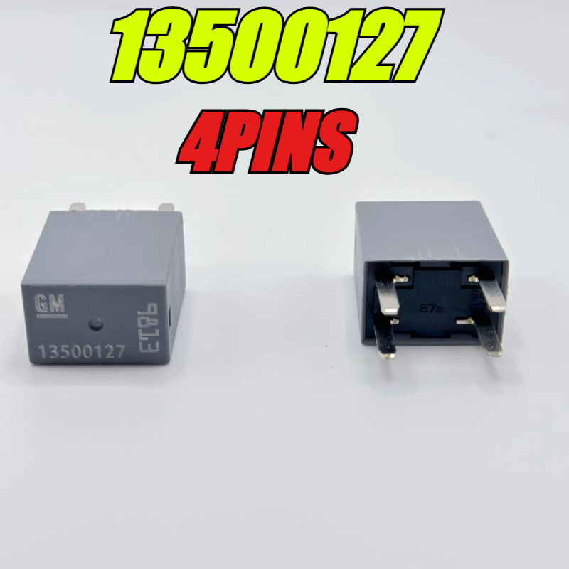 (merkeoriginal) 2 stk/parti 100%  originale ekte reléer :gm 13500127 13500127 12v 4- pinners bilrelé