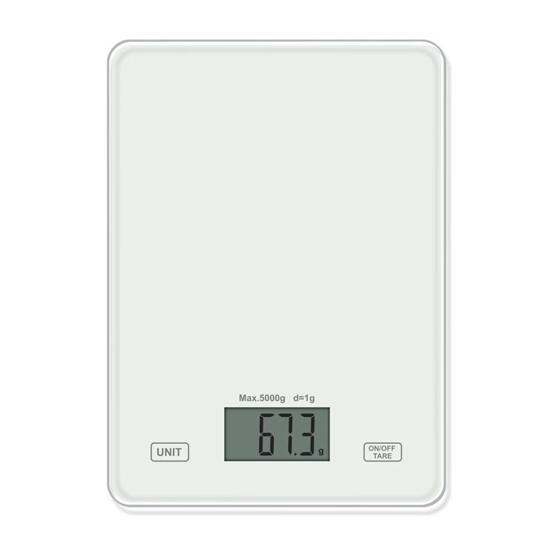 Household High-precision Electronic Scales, Kitchen Scales For Baking, Weighing Medicinal Foods (without Batteries): Light Green