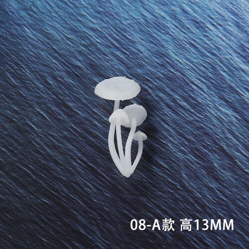 3Pcs Micro Landscape Mini Mushroom Filiings Resin UV Epoxy Jewerly Filler Molds Jewelry Making Accessories: 3PCS 08A