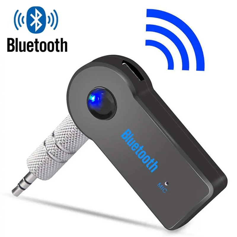 Mini Aux 3.5Mm Jack Bluetooth Ontvanger Auto Draadloze Adapter Handsfree Bellen Bluetooth Adapter Zender Auto Muziek Ontvanger Mp3