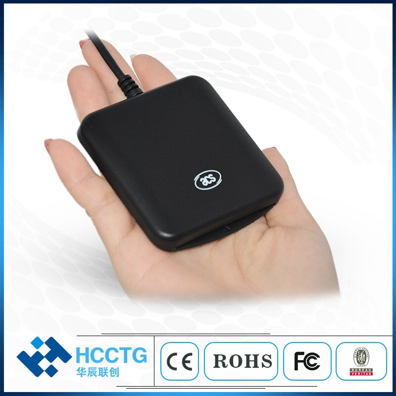 Skriv en usb contact ic emv smart chip card reader writer acr 39u-u1