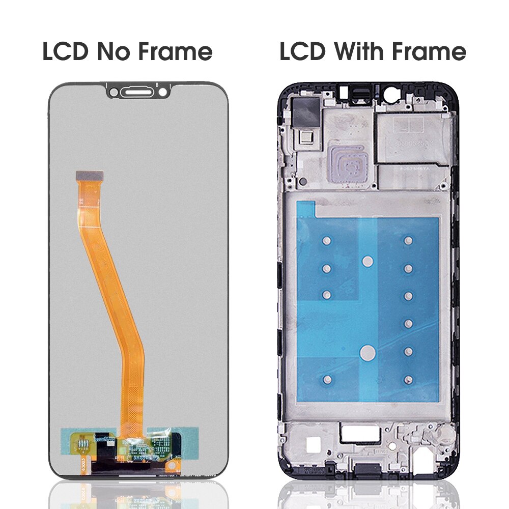 6.3&quot; Original For Huawei Honor Play LCD Display Screen Touch Panel Digitizer COR-L29 COR-AL00 With Frame For honor play lcd