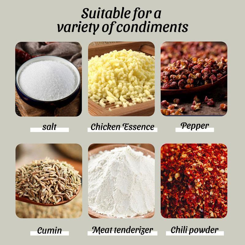 Quantitative Spice Bottle Seasoning Dispenser Metering Spice Jar Salt Cumin Powder Pepper Jar Cook BBQ Tools Kitchen Accessories