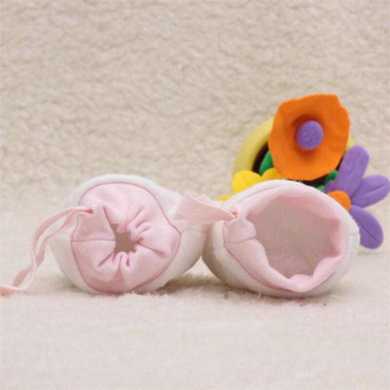 1 Pairs Protect guanti Carino guanti Infantili Delle Ragazze Dei Ragazzi Del bambino del Fumetto Anti Scratch Mittens Neonato Morbidi Guanti Corda Regalo