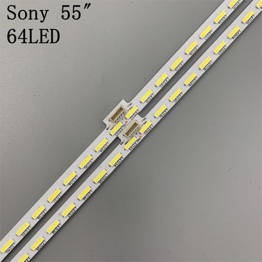ledet bakgrunnsbelysning stripe (2)  til sony skarp kd -55 x 8505c 55 x 8507c 55 x 8500c xbr -55 x 850c 75.p3 c 08 g 001 15 a 09n syv 5541 yls_han 55_7020 hrn 55