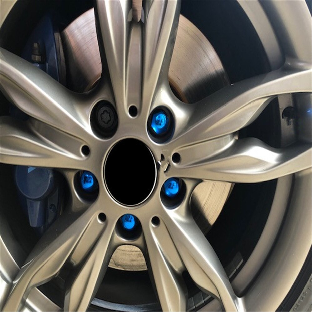 Auto Hub Schraube Abdeckung Bolzen Felgen Außen für Volvo V40 V60 Jede Autos S40 S60 S80 XC60 XC90