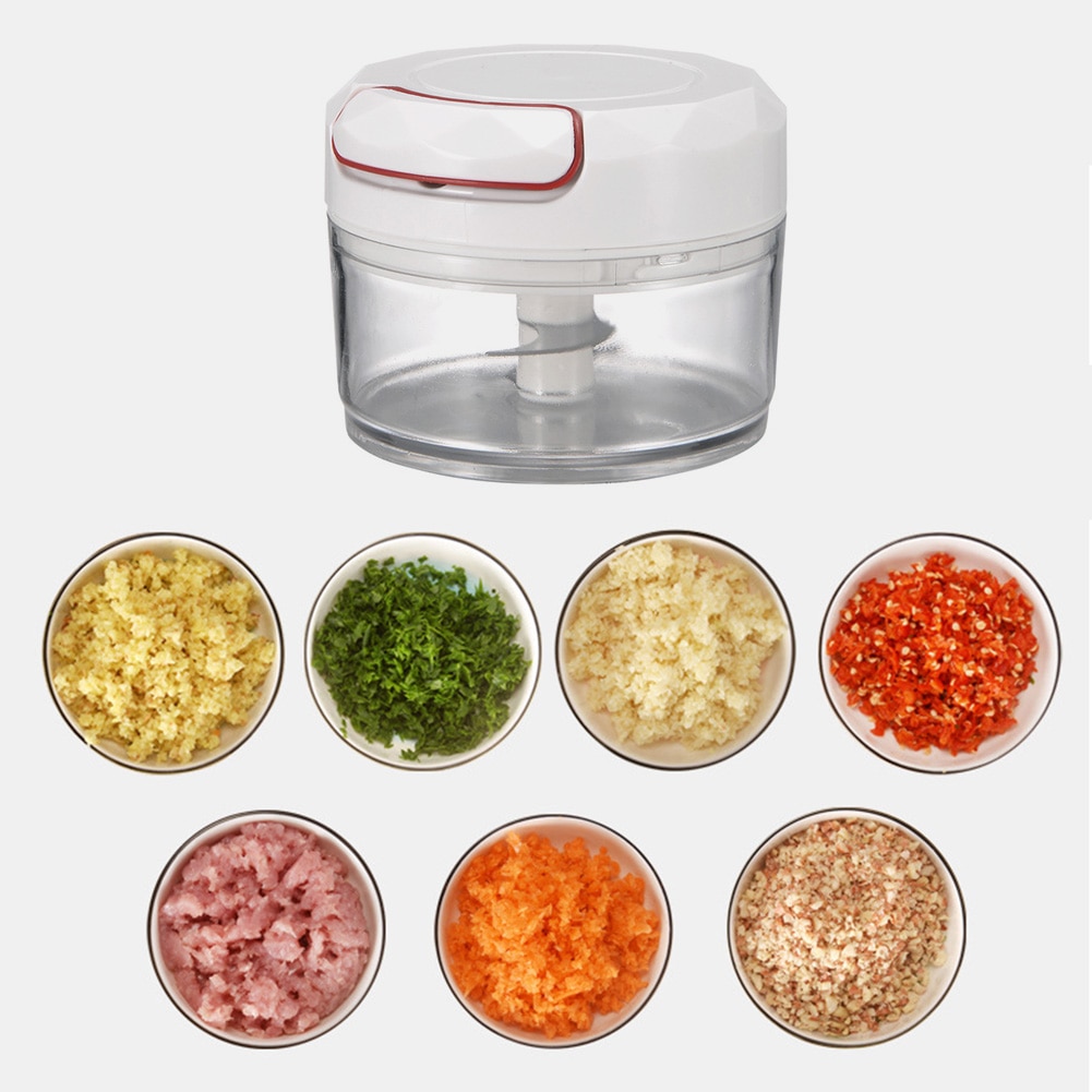 Rustfrit stål manuel hvidløg presser knuser klemme madlavning chopper løgskærer vegetabilsk frugt ingefær hvidløg knuser