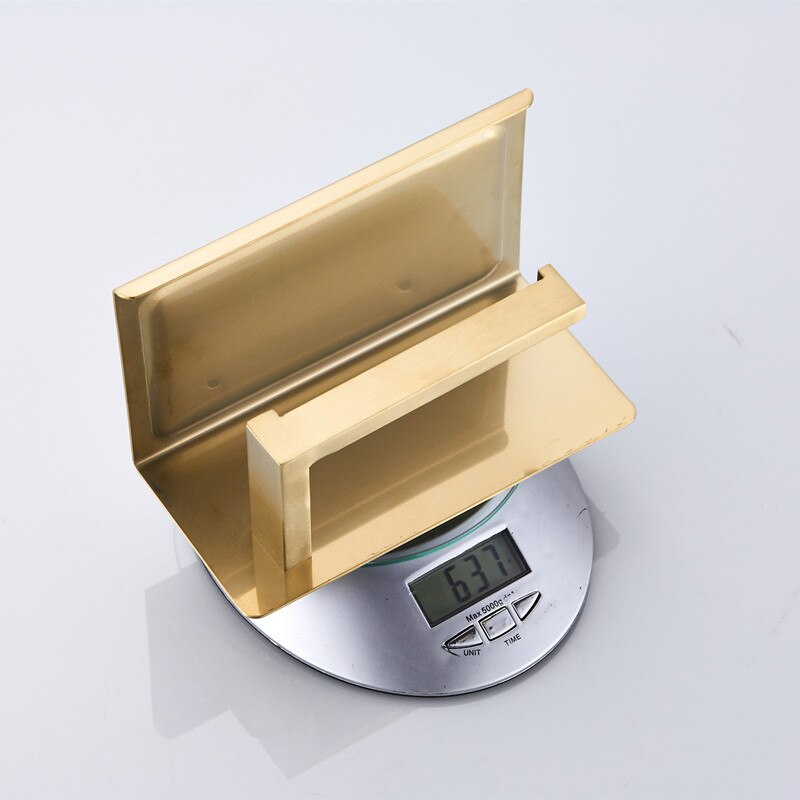 nordisch Gold pinsel papier rollen Gestell 304 Edelstahl papier Halfter Goldene Schlecht Papier Gestell Schlecht Vergeben Handy, Mobiltelefon Gestell