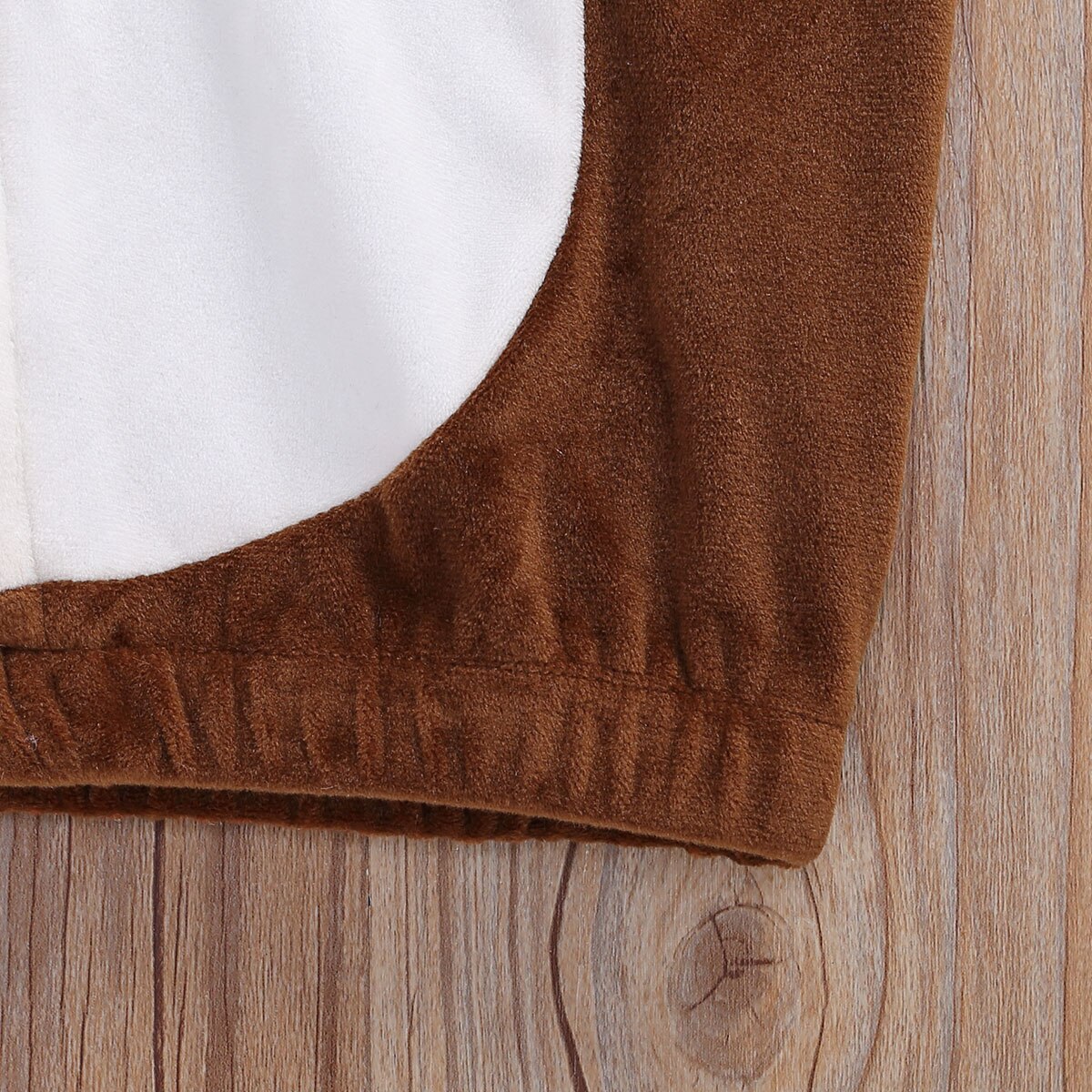Emmababy-Chaleco con capucha de ciervo en 3D para niño y niña, traje de felpa con orejas de astas, sin mangas con cremallera, invierno de