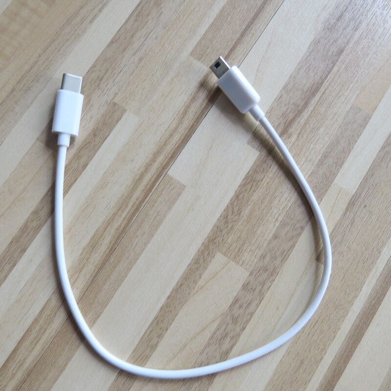 30cm Mini 5pin to USB-C type c cable adapter