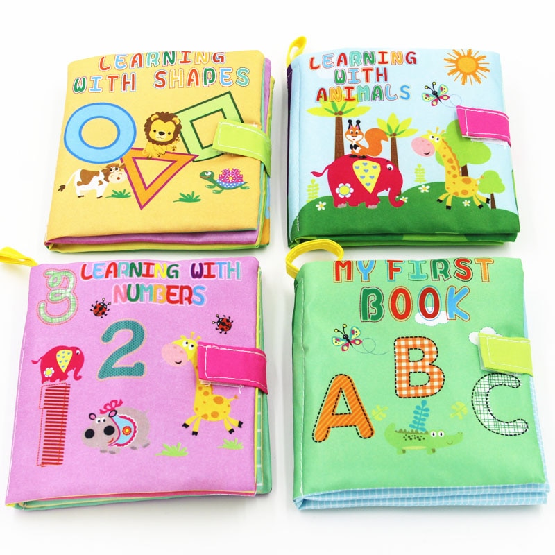 Baby Speelgoed 0-24 Maanden Educatief Baby Speelgoed Zachte Doek Boeken Baby Educatief Kinderwagen Rammelaar Speelgoed Pasgeboren Wieg Bed kinderen Speelgoed