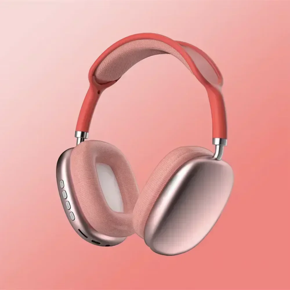 P9 Kabelloses Bluetooth-Headset, draussen-Sport, Spielen, kabellose Kopfhörer mit Mikrofon, Ohrhörer mit Geräuschunterdrückung, Bluetooth-Kopfhörer: Gold