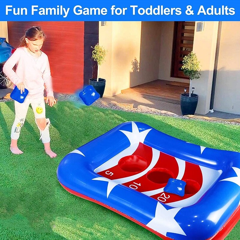 Opblaasbaar Zwembad Ring Toss Games Zwembad Speelgoed Drijvende Toss Spel Voor Kinderen Volwassenen Zomer Pool Party Water Outdoor Strand speelgoed
