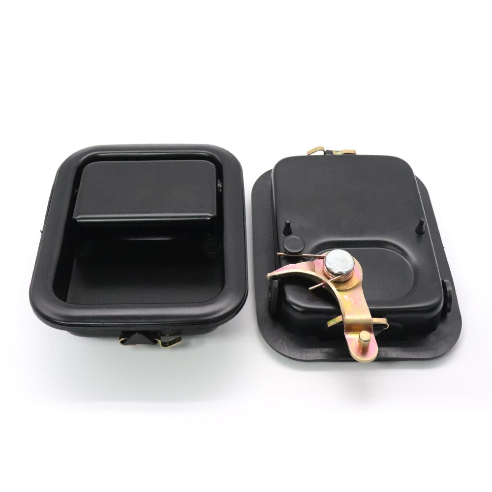 Exterior Front Outside Full Door Handle PAIR HEAVY DUTY METAL For Jeep Wrangler YJ TJ CJ7 Scrambler 55176382AE 55176383AE