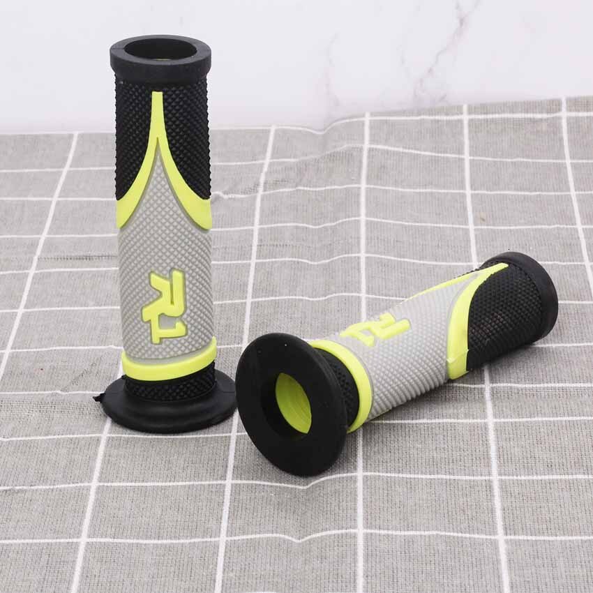 Moottoripyörä protaper maastopyörä motocross 7/8 " ohjaustanko kumigeeli käsikahvat jarrukahvat: Oranssi