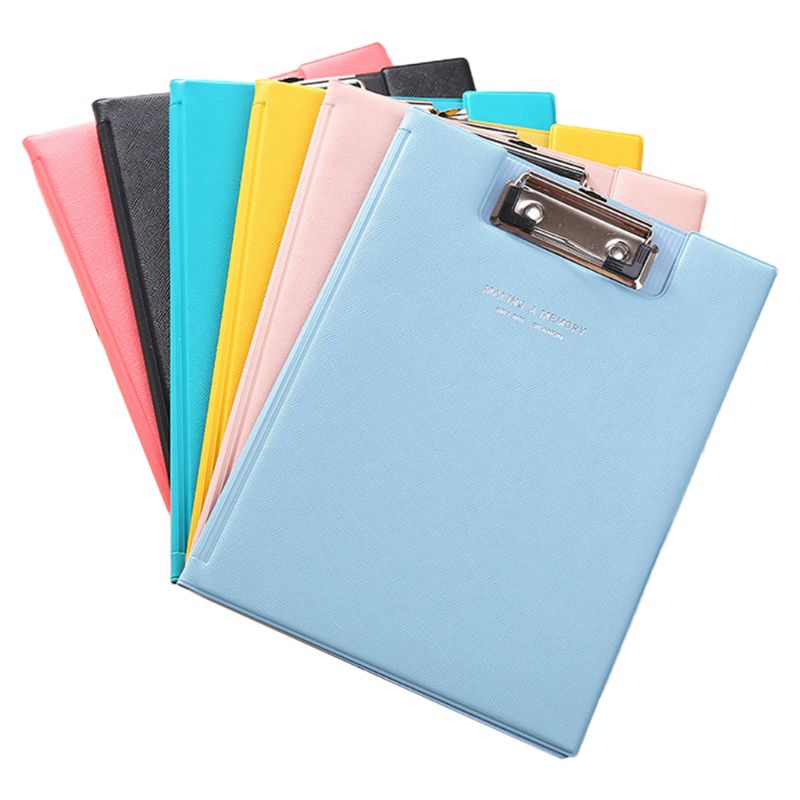 A5 Waterproof Clipboard Writing Pad File Folder Document Holder School Supply
