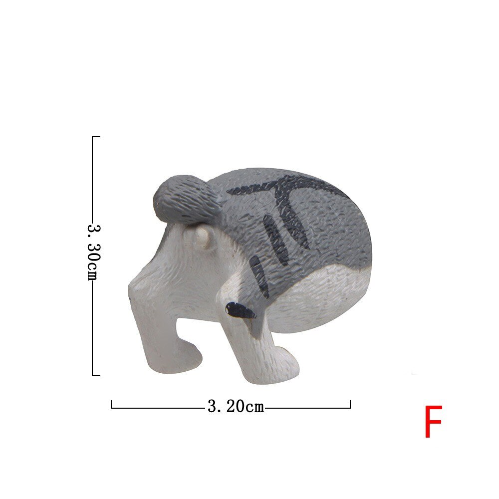 Fridge Magnet Sticker Funny Synthetic Resin Useful Key Holder Cat Ass 4 Pattern Cute Cat Ass Refrigerator Sticker: F