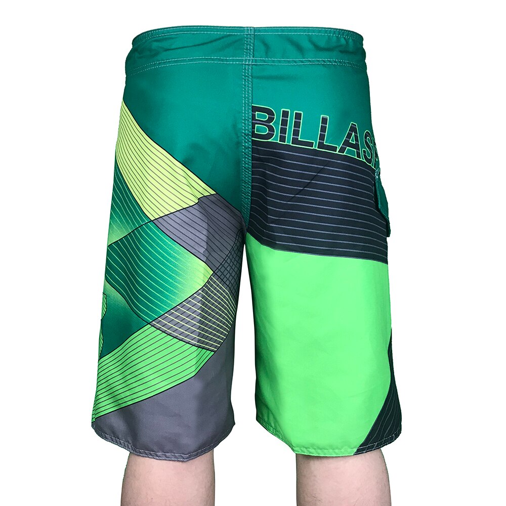 Pantalones cortos para hombre, Bermudas de tabla ancha de estilo informal, a la , con cinturón y cintura elástica, para surf y playa, 2022