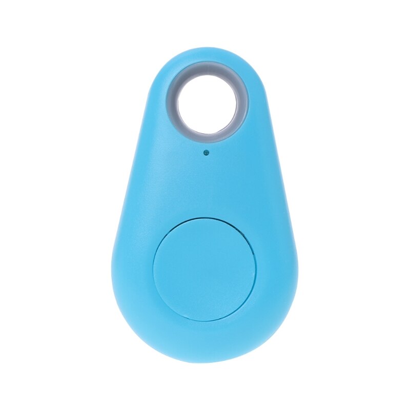 Mini draadloze afstandsbediening bluetooth selfie camera sluiter voor mobiele telefoon: Blauw