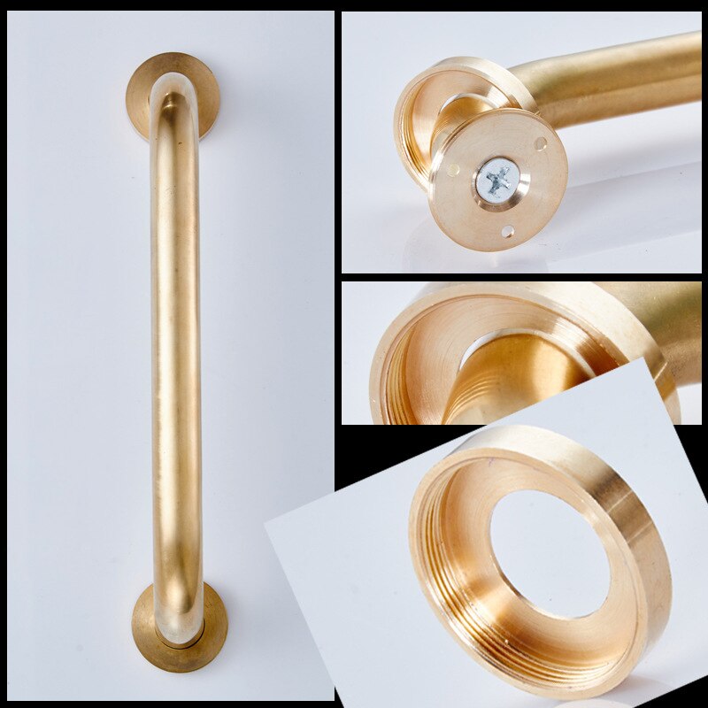 30cm-50cm Antique Bronze Finish Brass Bathroom Tub Shower Safety Bar Grab Bar Non Slip Grip Hand grip Bathroom Handrail