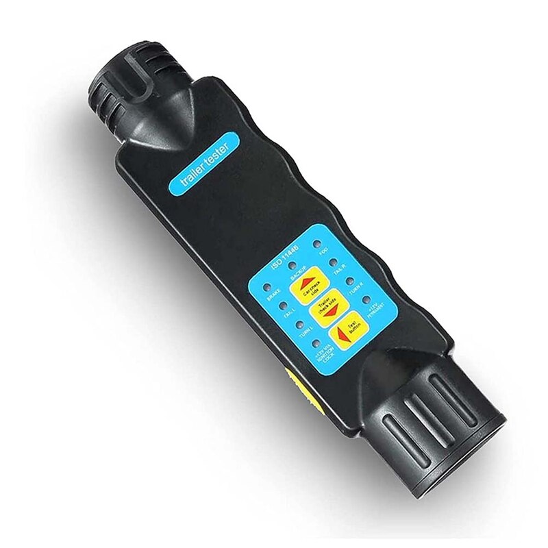 Anhänger Tester, 13Stift Anhänger Steckdose Tester, 12V Anhänger Beleuchtung Tester für Lkw RV Wohnwagen Autos Boote Anhänger
