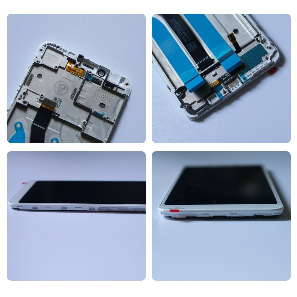 Original para xiaomi redmi 6a display lcd tela de toque com quadro lcd digitador redmi 6 assembléia peças reparo