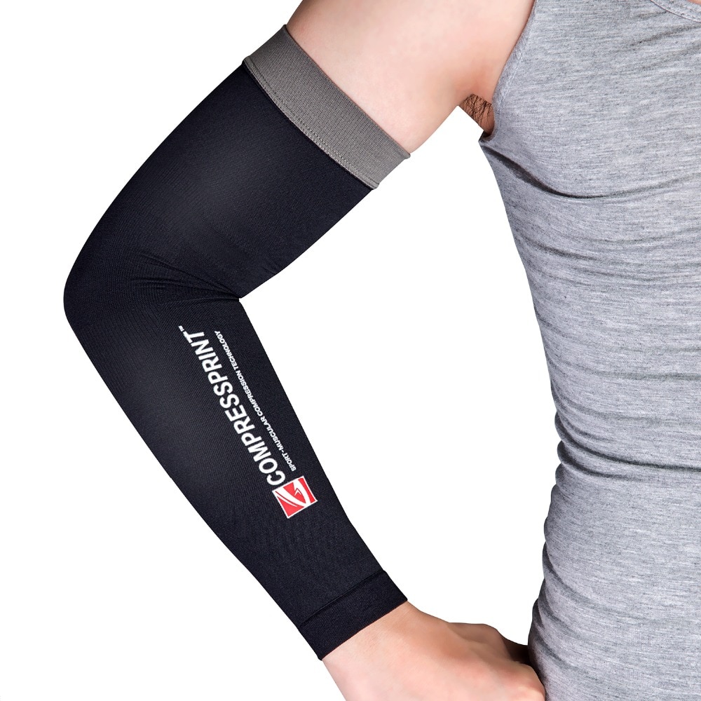 Compresión para ciclismo, calentadores de brazo con protección UV, para correr, ciclismo, escalada, hombre y mujer, deporte al aire libre