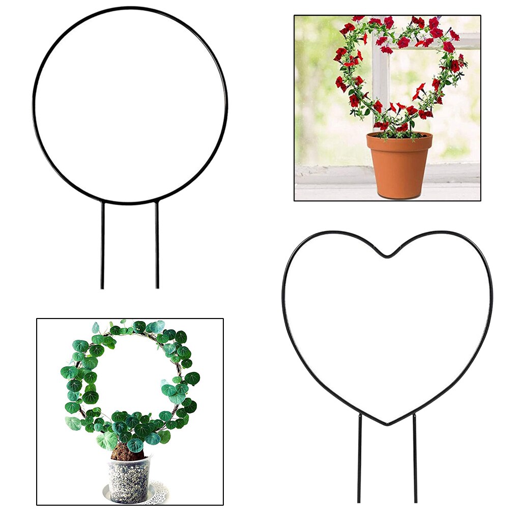 Metal Vine Climbing Plant Ivy Flower Trellis Potted Plants Planter Indoor