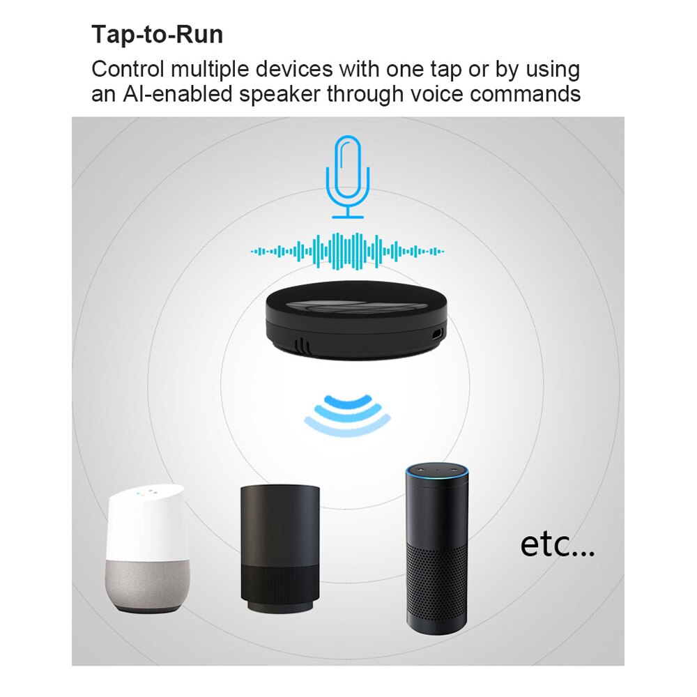 R6 Intelligent Universal IR Infrared Remote Control WiFi Controller Repeater Hub Household Temperature Humidity Sensor