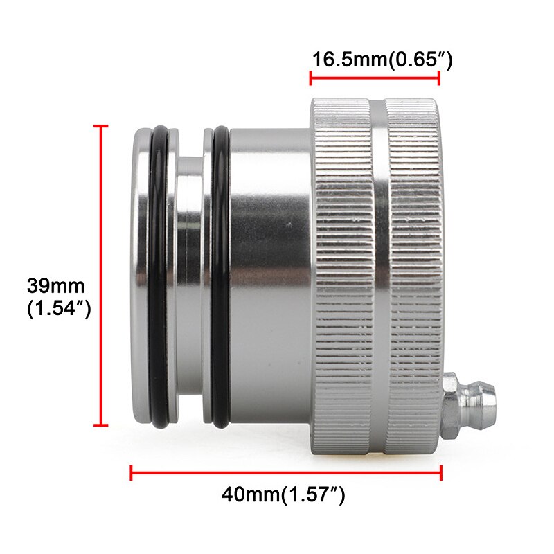 Auto Wiellager Greaser Reparatie Tool 39Mm Lager Olie Injectie Tool Voor Can-Am Maverick X3