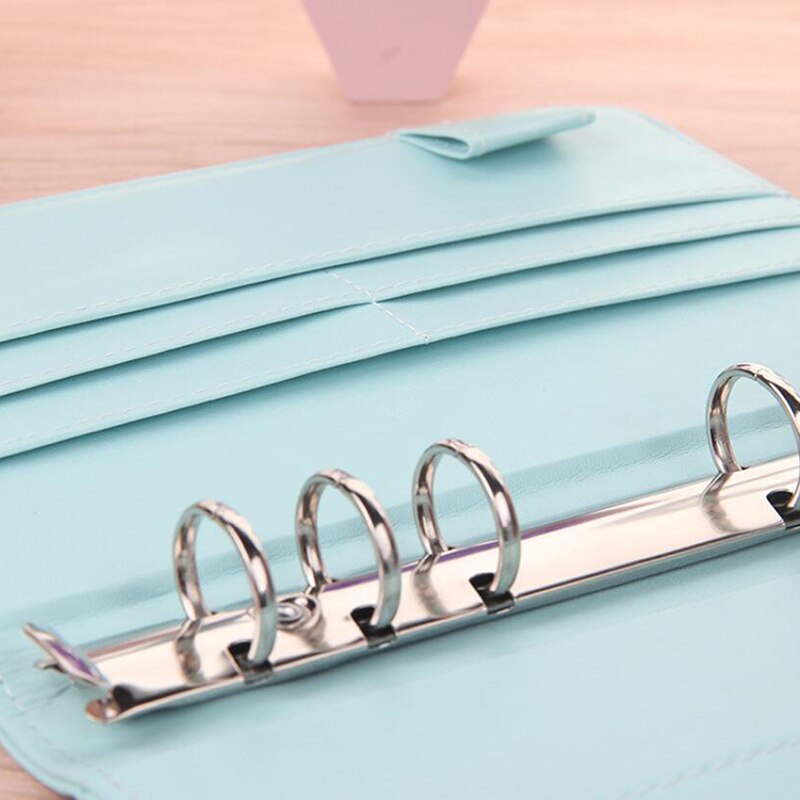 A6 Spiral Notebook Original Office Person Binder Weekly planner/agenda Organizer Cute Ring Diary Leather Cover Case