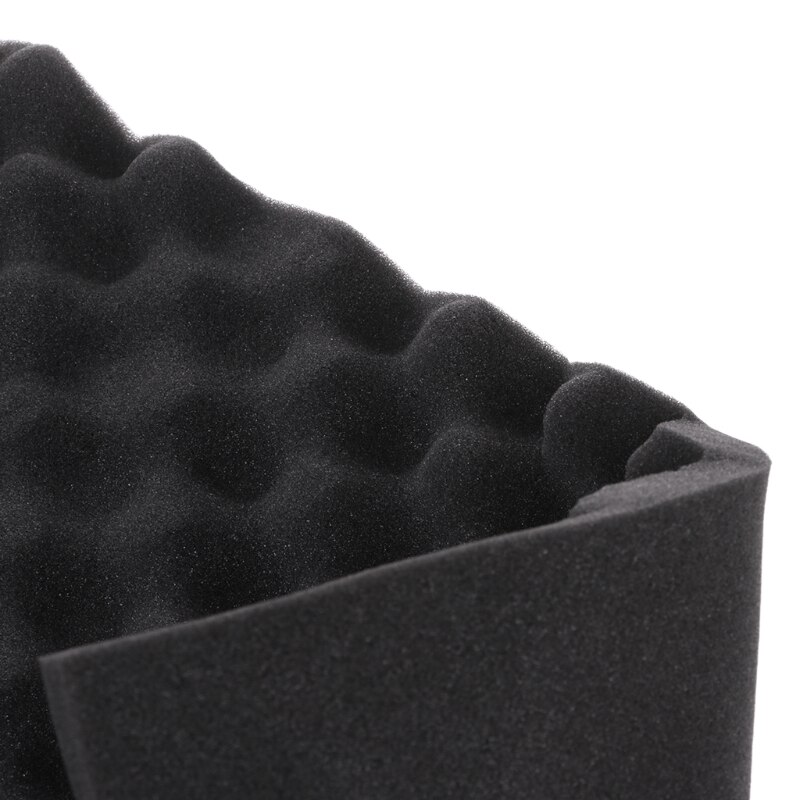 Acoustic Soundproof Sound Thick Absorption Pyramid Studio Foam Board 50x50x3cm