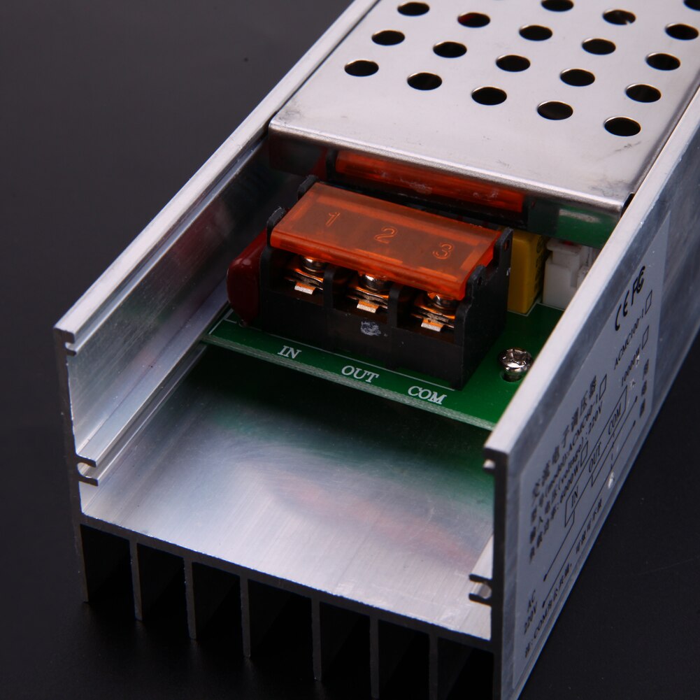 Ac 220V 6000W Scr Voltage Regulator Controller Elektronische Dimmer Thermostaat Snelheidsregeling Mold Met Case