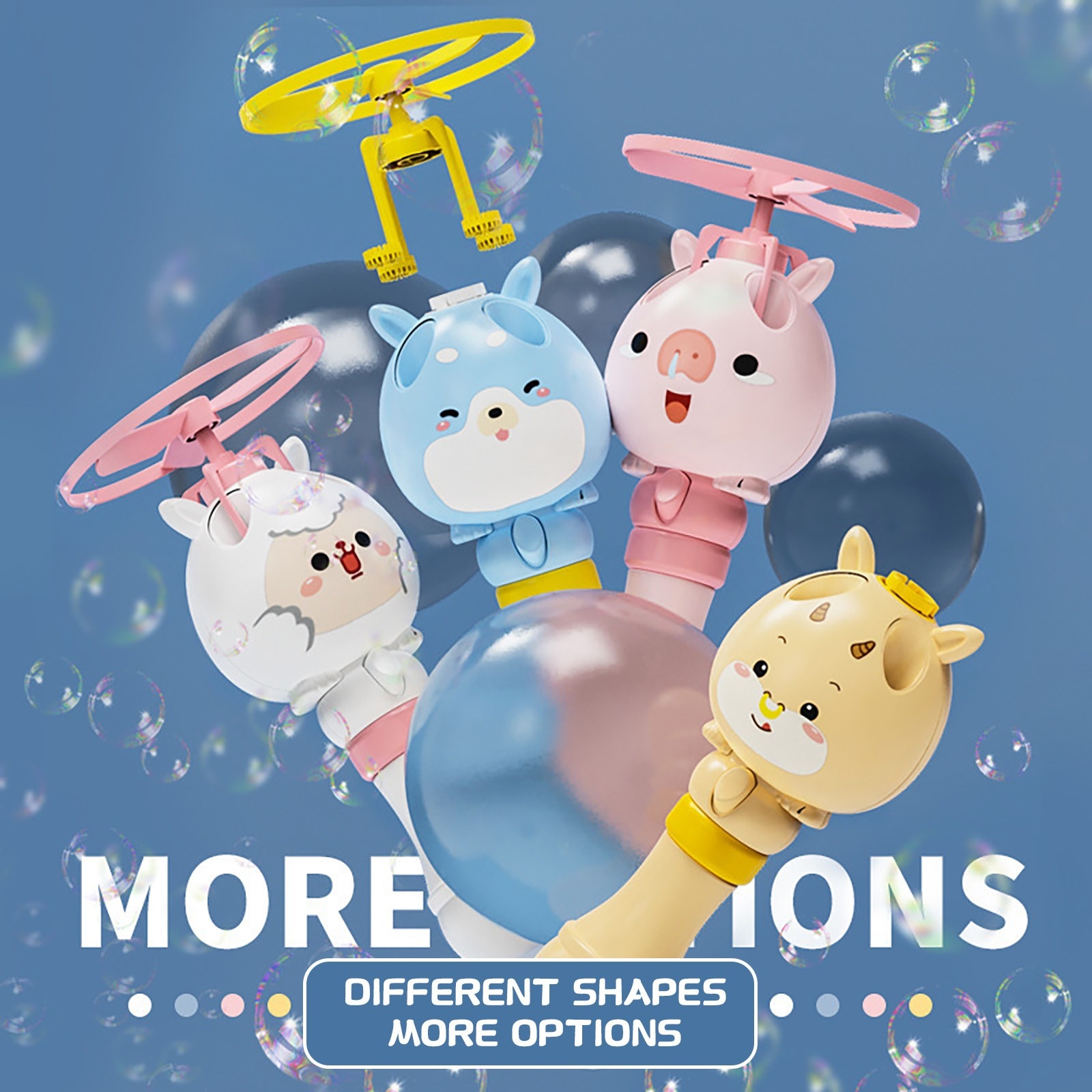 Bamboe Dragonfly-Bubble Machine Discovery-Speelgoed Bubble Chopper Antenne Vliegende 80Ml Pour Enfants Kids Kawaii Garçon Fille