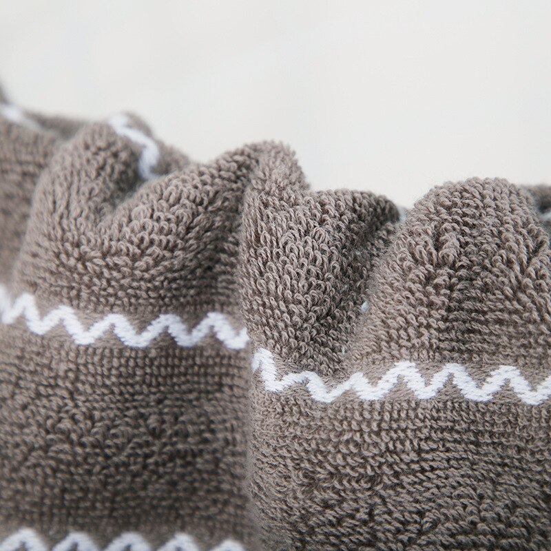 Japanse Stijl Wave Gezicht Handdoek, Puur Katoen Huishoudelijke Zachte En Dikke Badhanddoek, absorberende Voor Mannen En Vrouwen Zonder Lint