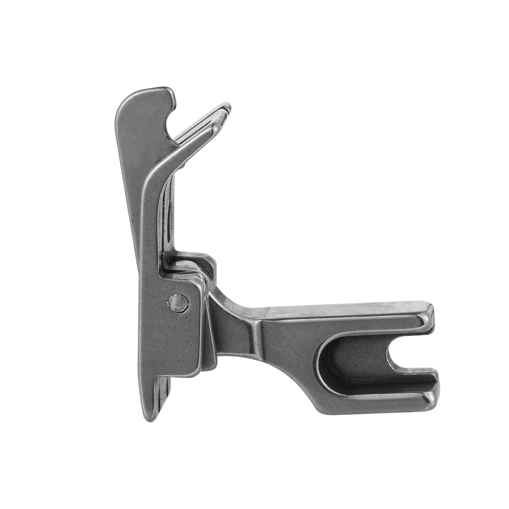 Pied-de-biche en métal pour Machine à coudre industrielle 1/4, 1/8, 3/8, 1/16, 3/16, 5/16, 1/32, SP-18, bord mobile, aiguille simple, 1 pièce