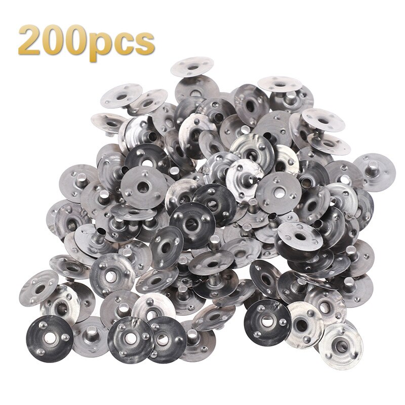 200Stck docht eisen blatt kerze docht metall Halfter, verwendet zu machen kerze 12,5*2,5mm