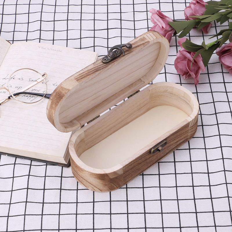 Leesbrillen doos zonnebril natuurlijk hout opvouwbaar handgemaakt opbergdoos harde beschermende vintage verpakking bril