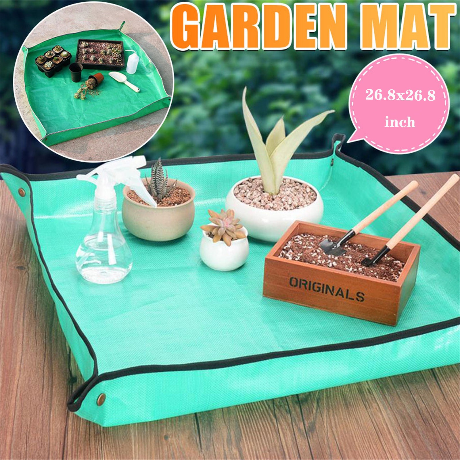 Planter Mat Planting Mat Pe Gardening Potting Mat Gardening Re... – Grandado