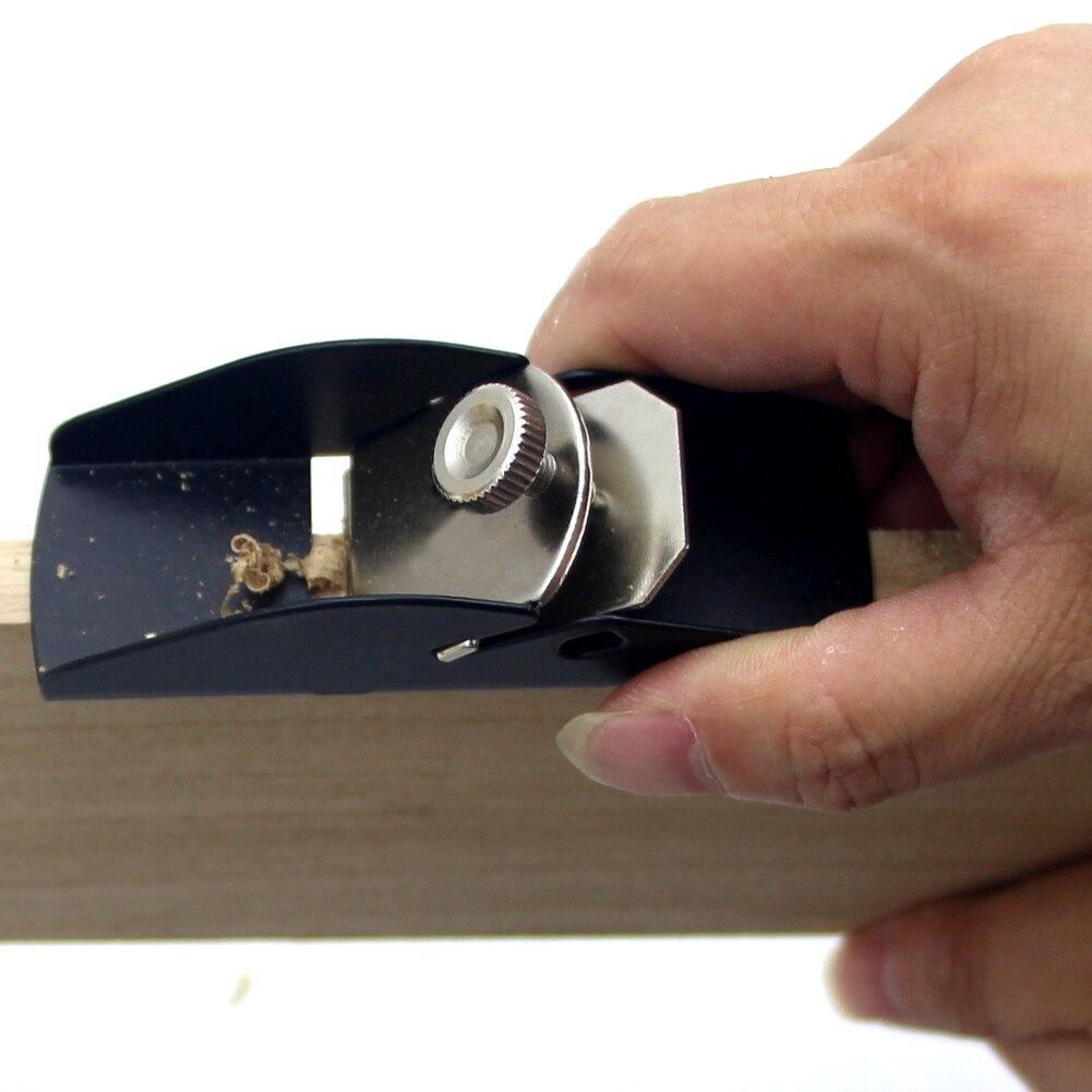 Houtbewerkingsvliegtuig, Mini-handschaafmachine, Aluminiumlegering Mini- houtschaafmachine Houtsnijvlak, Houtbewerking Trimmen Timmermansgereedschap voor Houtbewerkingswerk/doe-het-zelf